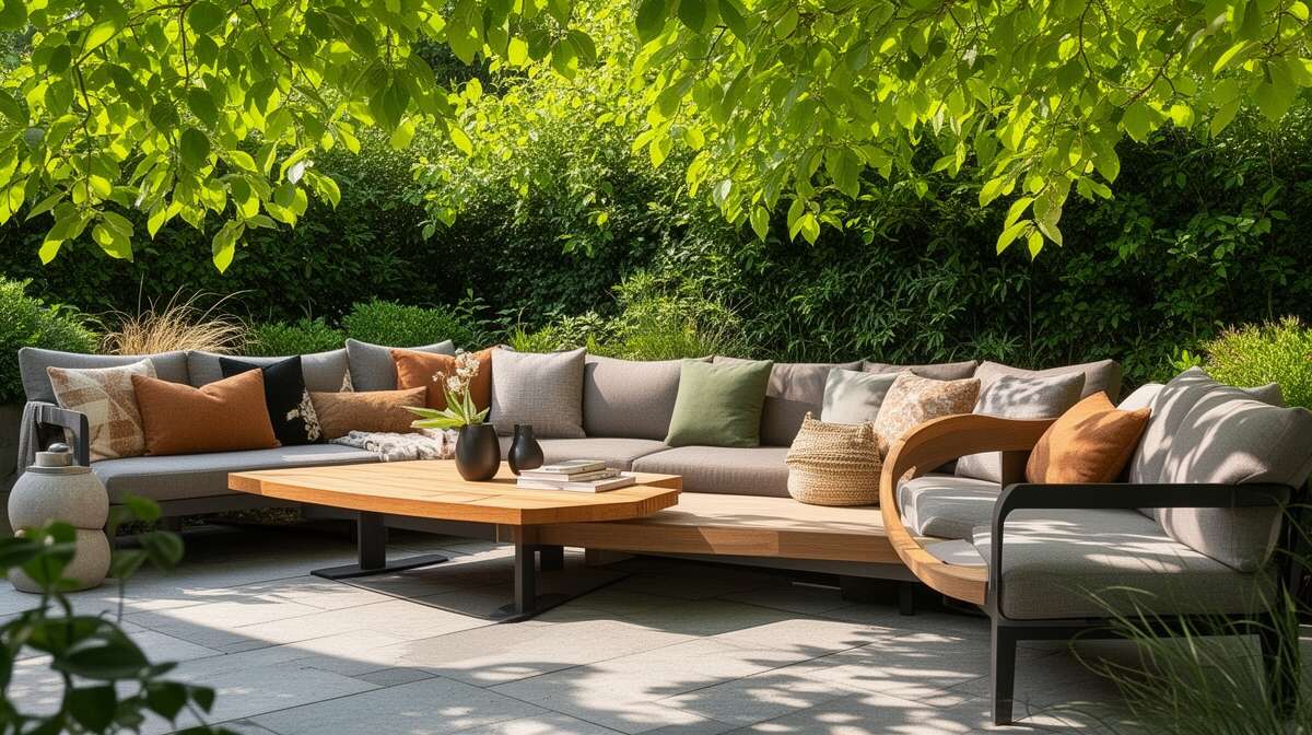 Tendances d&eacute;co pour un espace outdoor accueillant