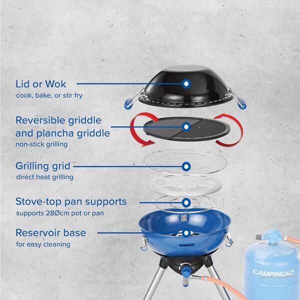 Campingaz - Gril/Plateau de cuisine - Party Grill 400