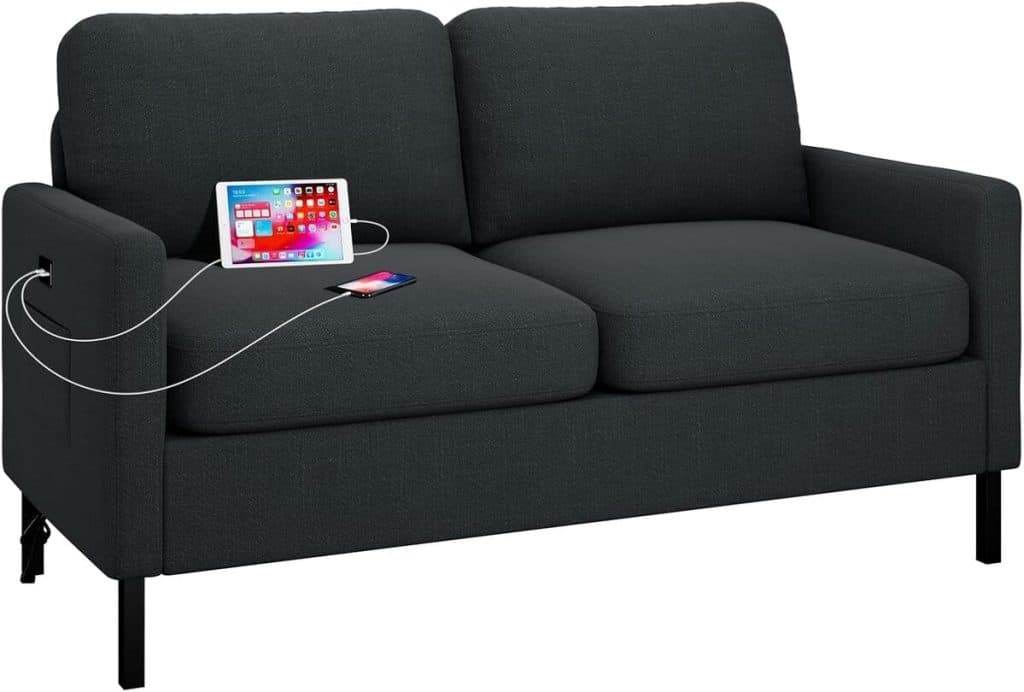 Test canapé GRAVFORCE cloud : confort compact avec ports de charge