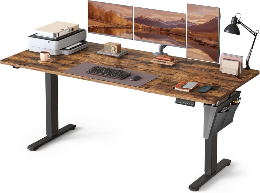 Test du bureau électrique SONGMICS LSD138K01 réglable en hauteur