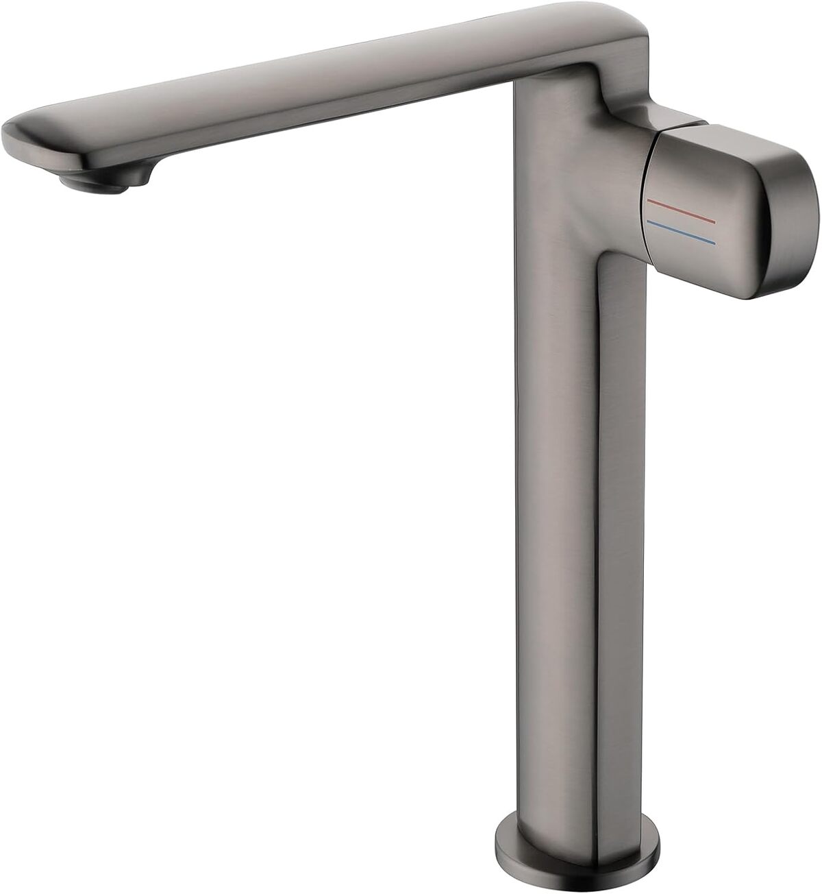 Test du mitigeur haut gris 259 mm : robinet salle de bain moderne