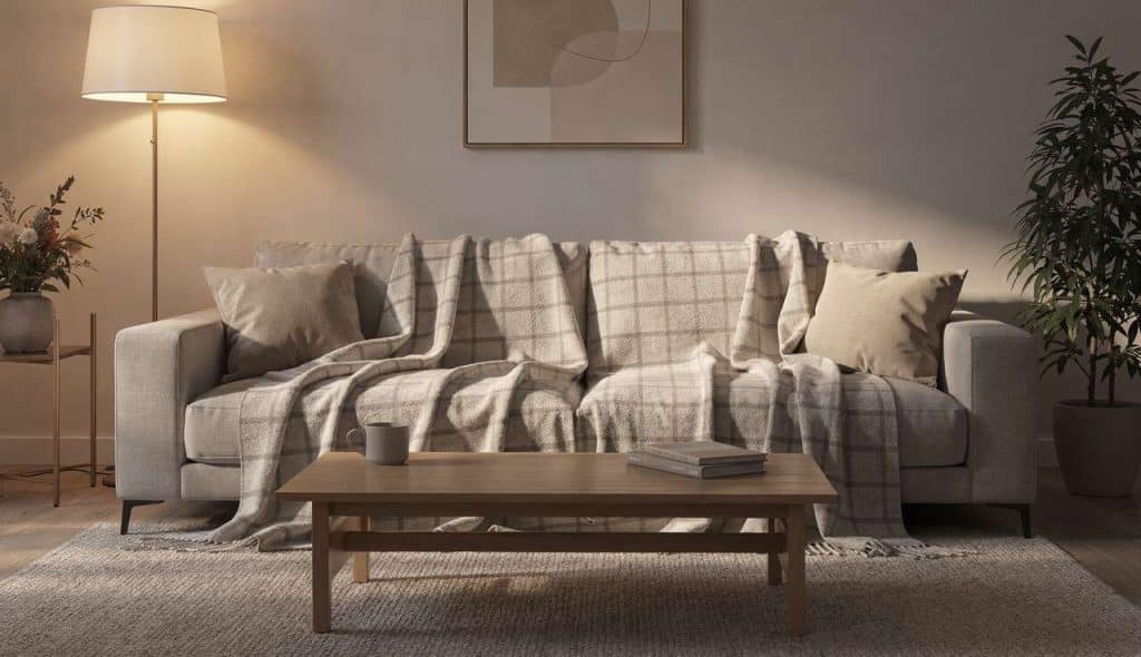 Plaid XXL : l'indispensable de la déco cocooning