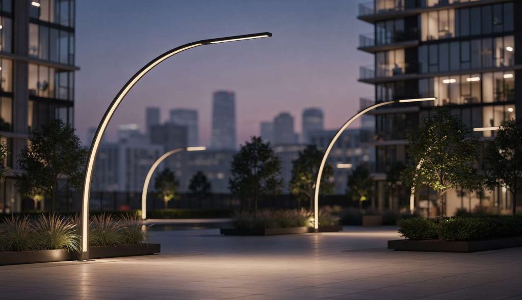 Lampadaires courbes : éblouissez votre déco