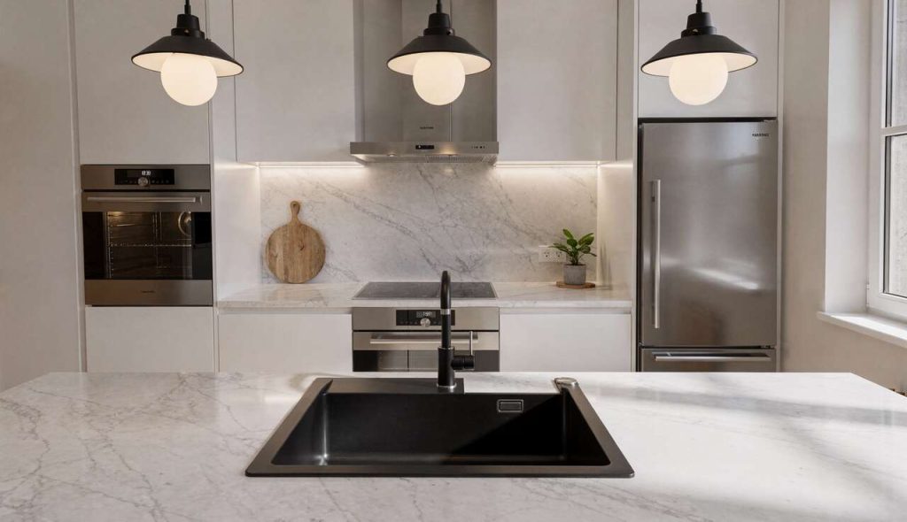 Pourquoi opter pour un évier de cuisine en résine ?