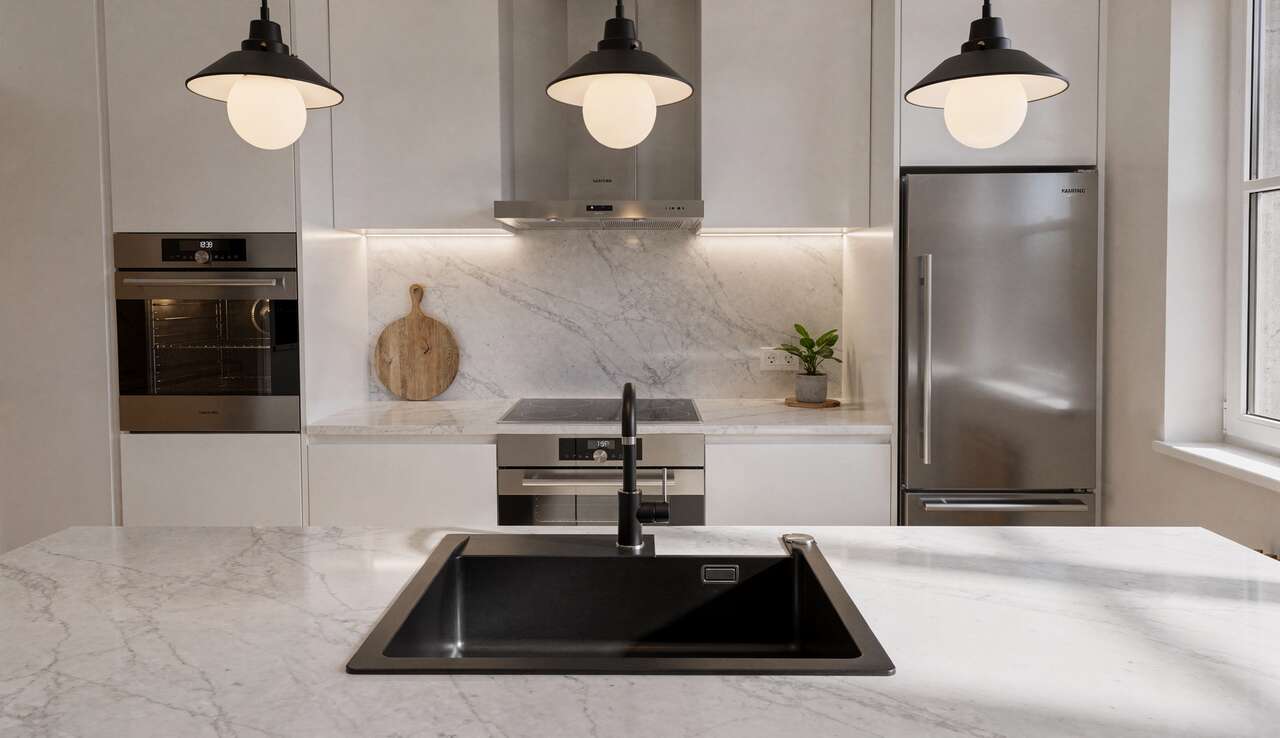 Pourquoi opter pour un évier de cuisine en résine ?