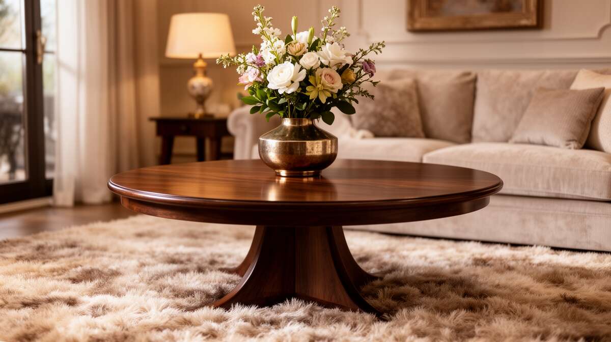Impact de la table basse ronde sur la décoration du salon Impact de la table basse ronde sur la décoration du salon