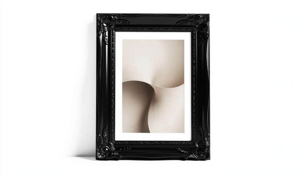 Cadre Noir : élégance Pour Vos Photos d'Art