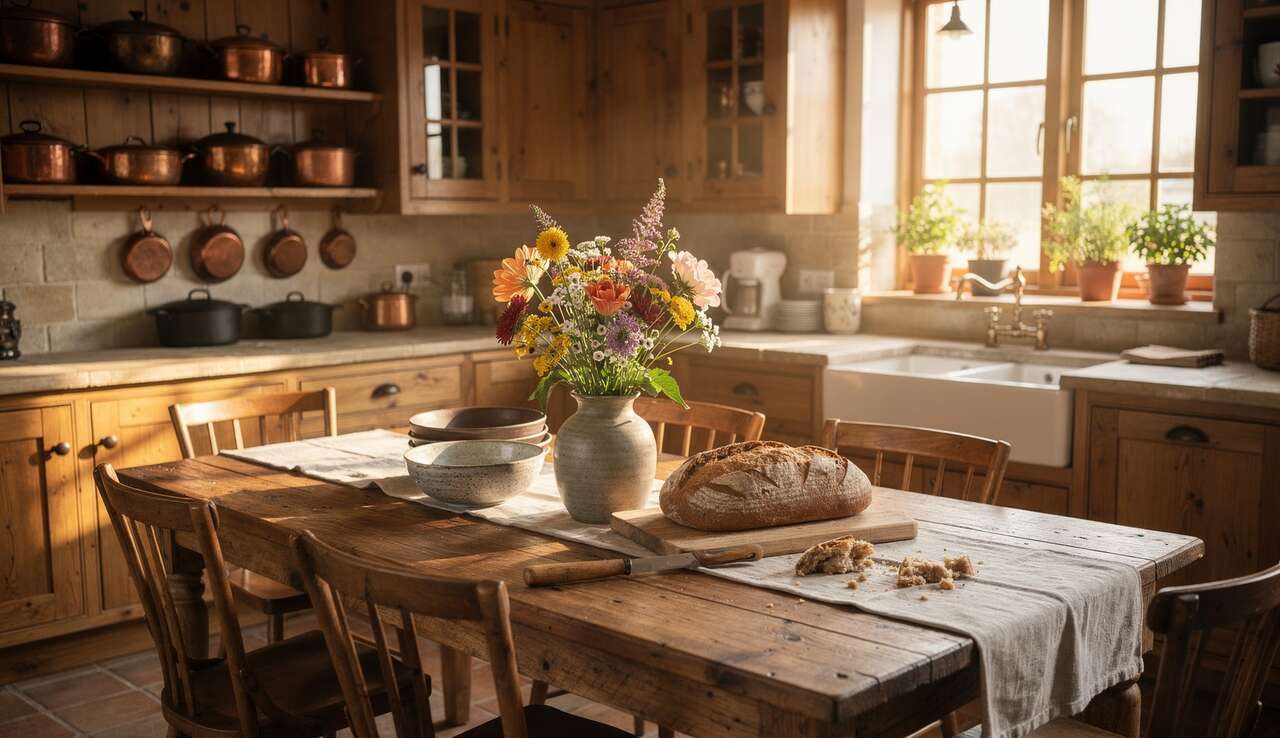 Cuisine authentique : adoptez le style campagne