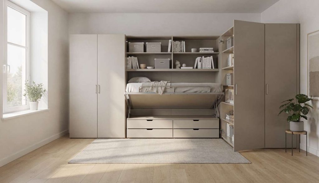 Armoire-lit : astuces pour optimiser l'espace