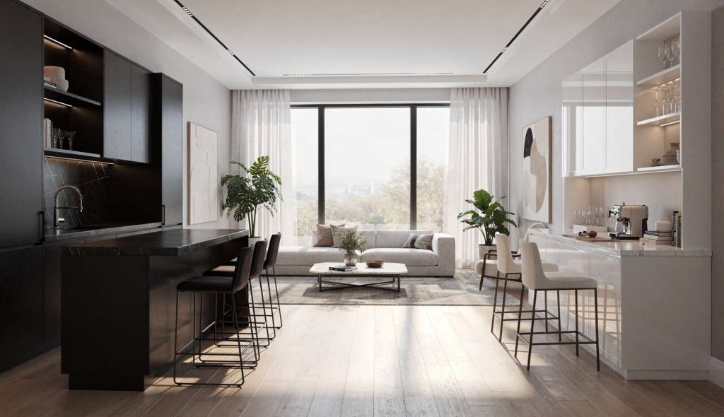 Bar noir ou blanc : quel choix pour votre salon ?