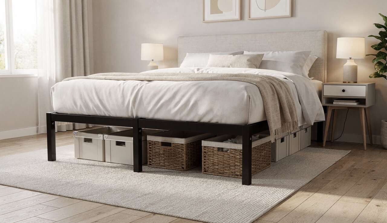 Options pour optimiser l'espace sous le lit Options pour optimiser l'espace sous le lit