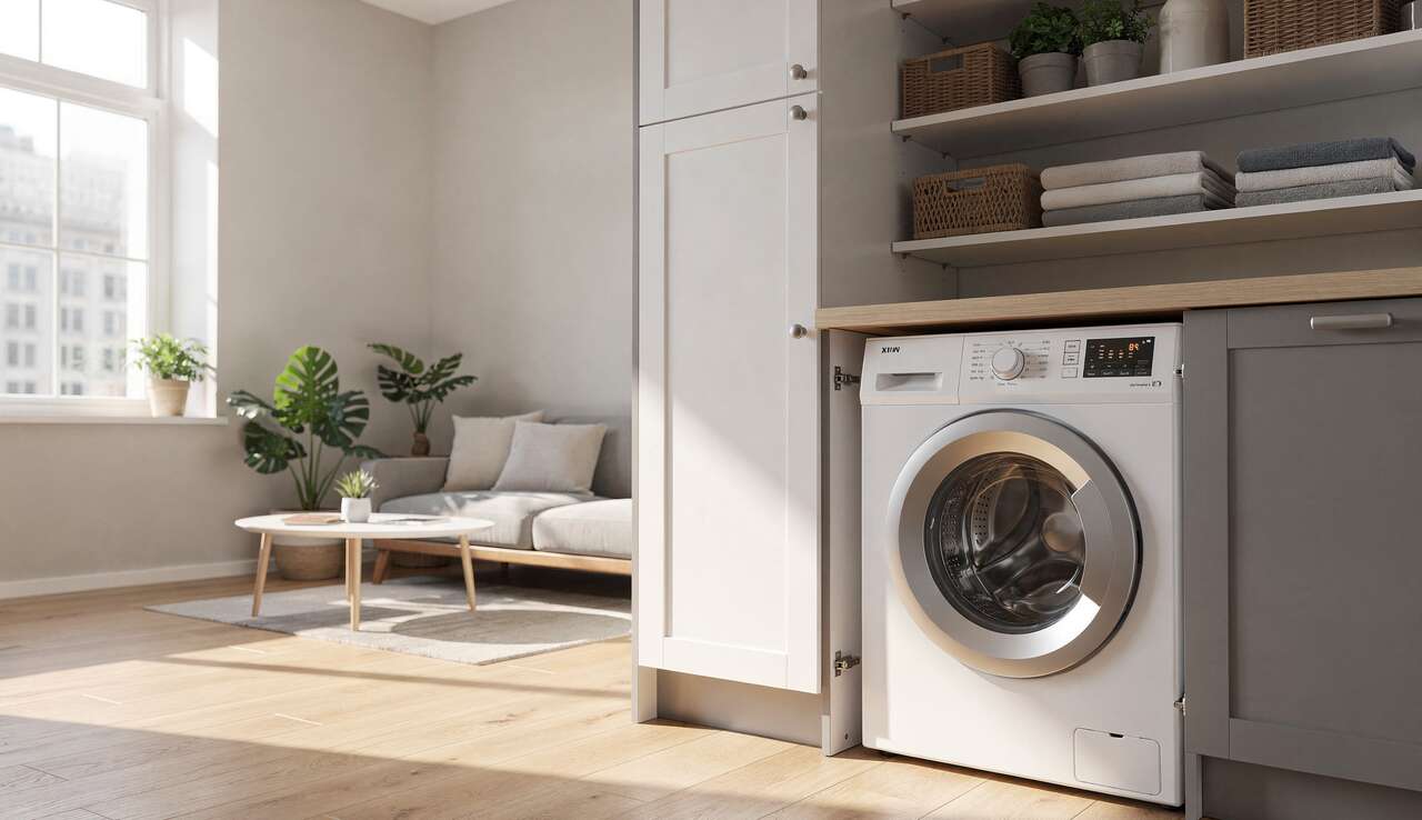 Optimiser l'espace avec un lave-linge gain de place