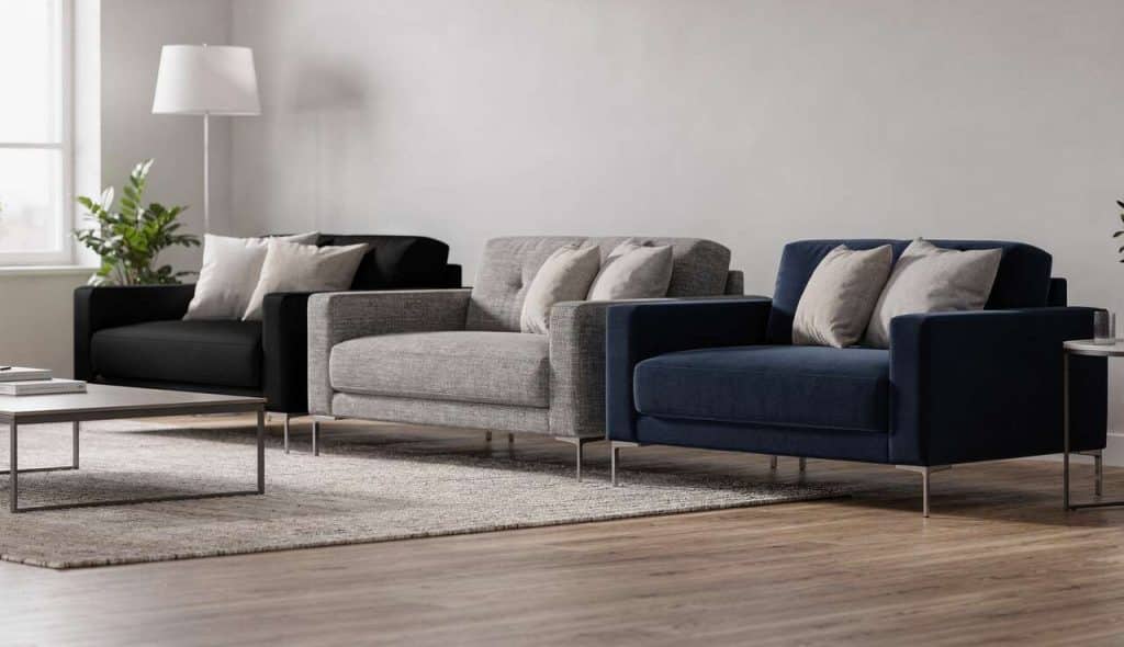 Noir, gris ou bleu : quelle housse de canapé choisir ?