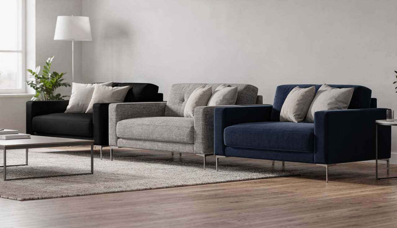 Noir, gris ou bleu : quelle housse de canapé choisir ?