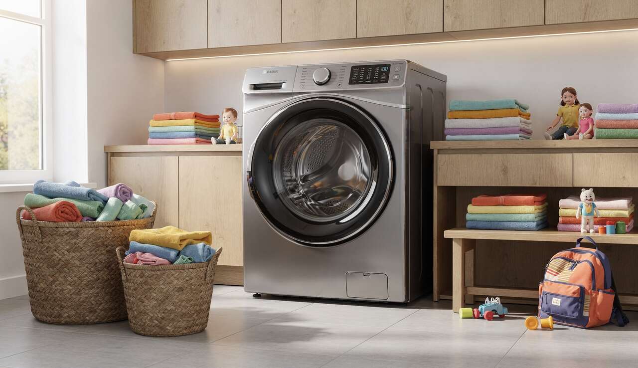 Les avantages d'un lave-linge xxl pour une famille nombreuse Les avantages d'un lave-linge xxl pour une famille nombreuse