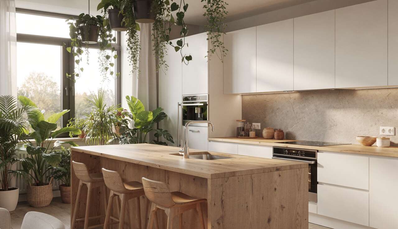 Cuisines vertes : 5 idées tendance et naturelles pour votre intérieur