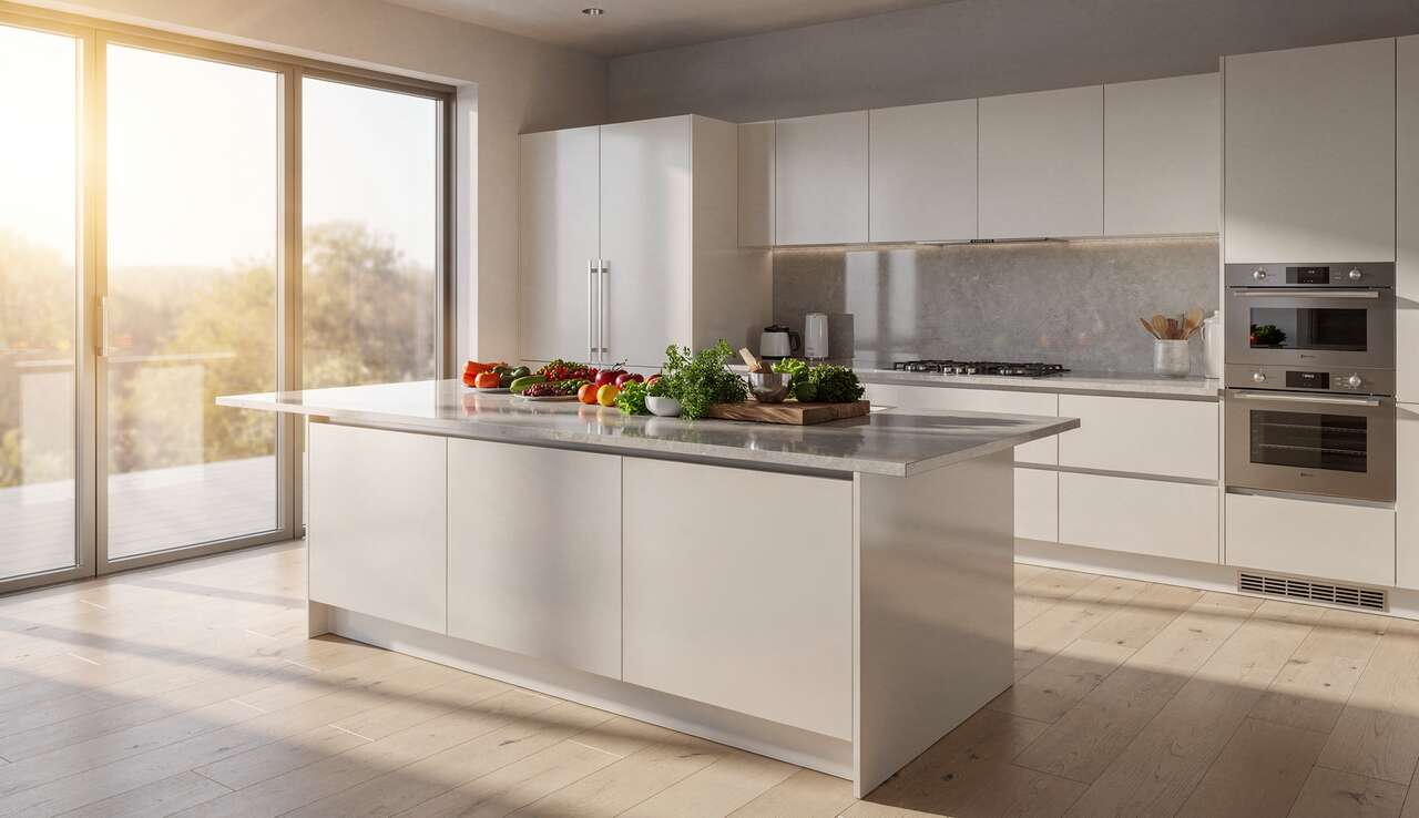 Utilisation efficace de l'éclairage naturel dans la cuisine Utilisation efficace de l'éclairage naturel dans la cuisine