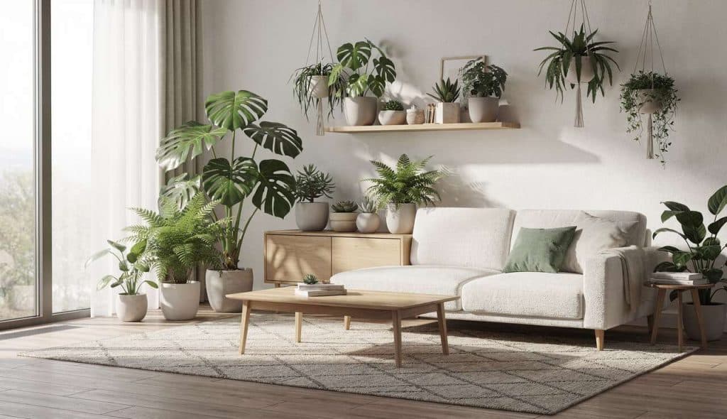 Décorations végétales : 4 inspirations tendances pour un intérieur vert