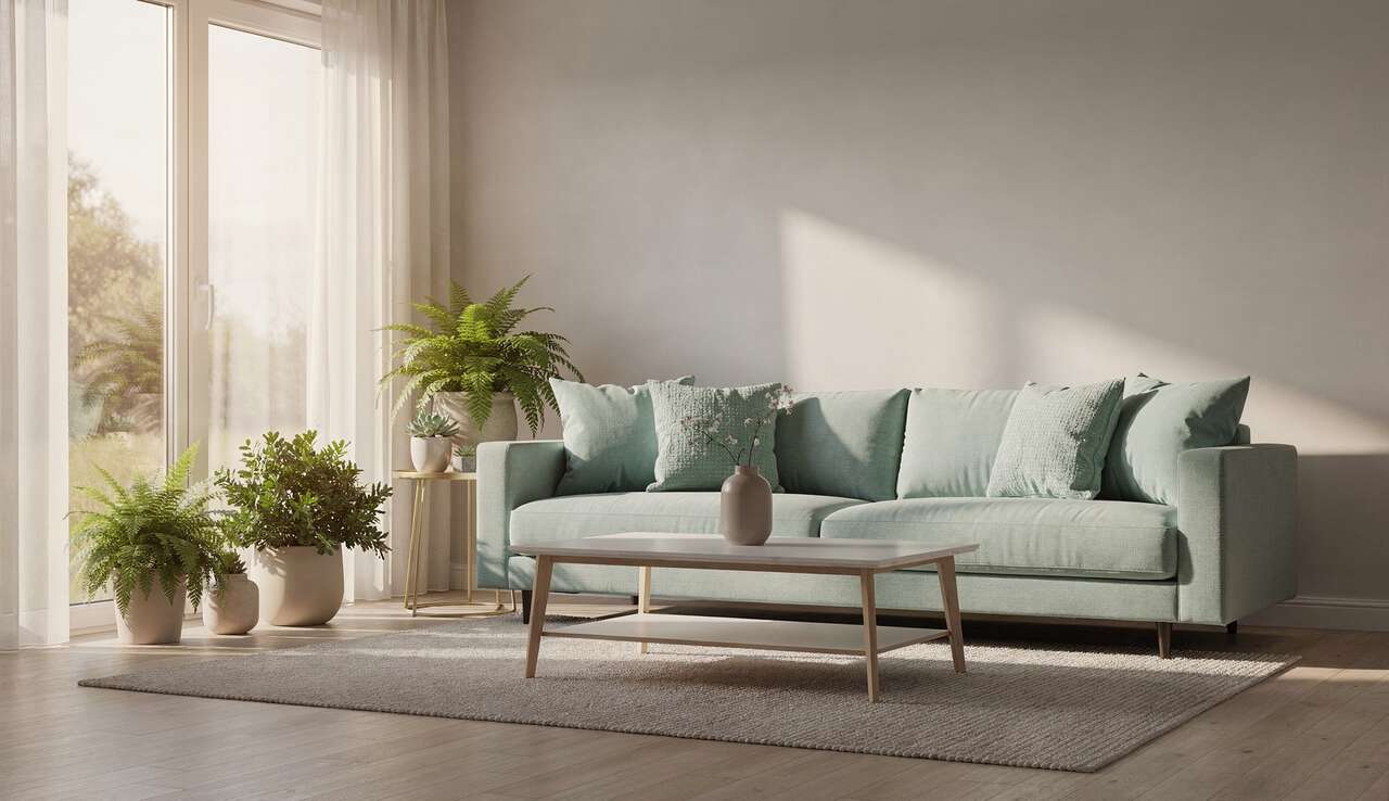 Utiliser le vert menthe pour une d&eacute;co rafra&icirc;chissante