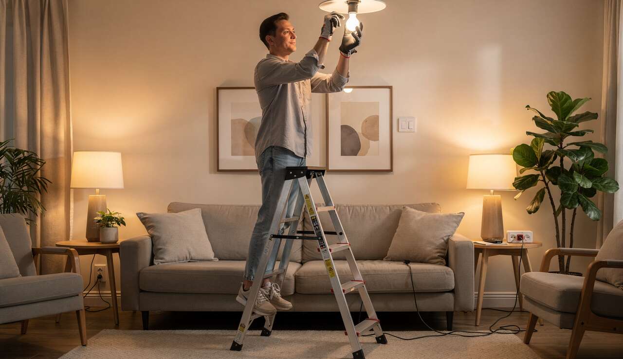 Précautions pour Changer une Ampoule en Toute Sécurité