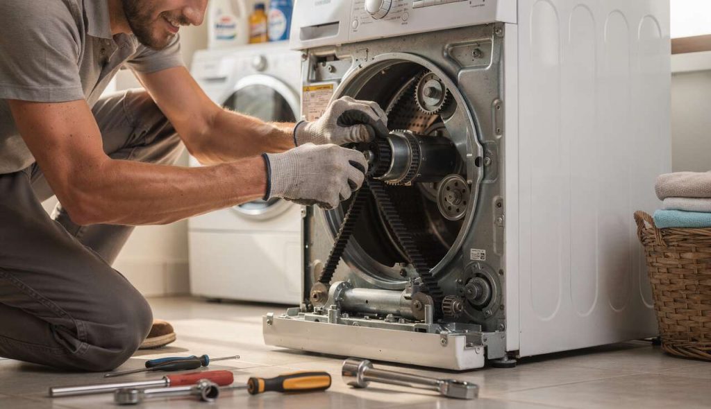 Comment changer la courroie d'un sèche-linge ?