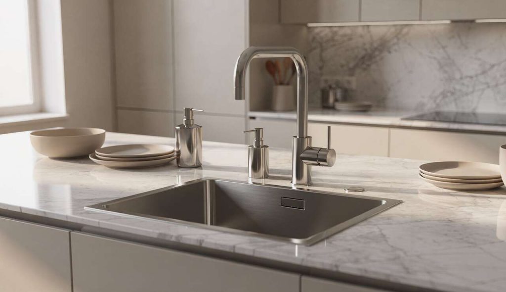 Pourquoi choisir un évier carré ?