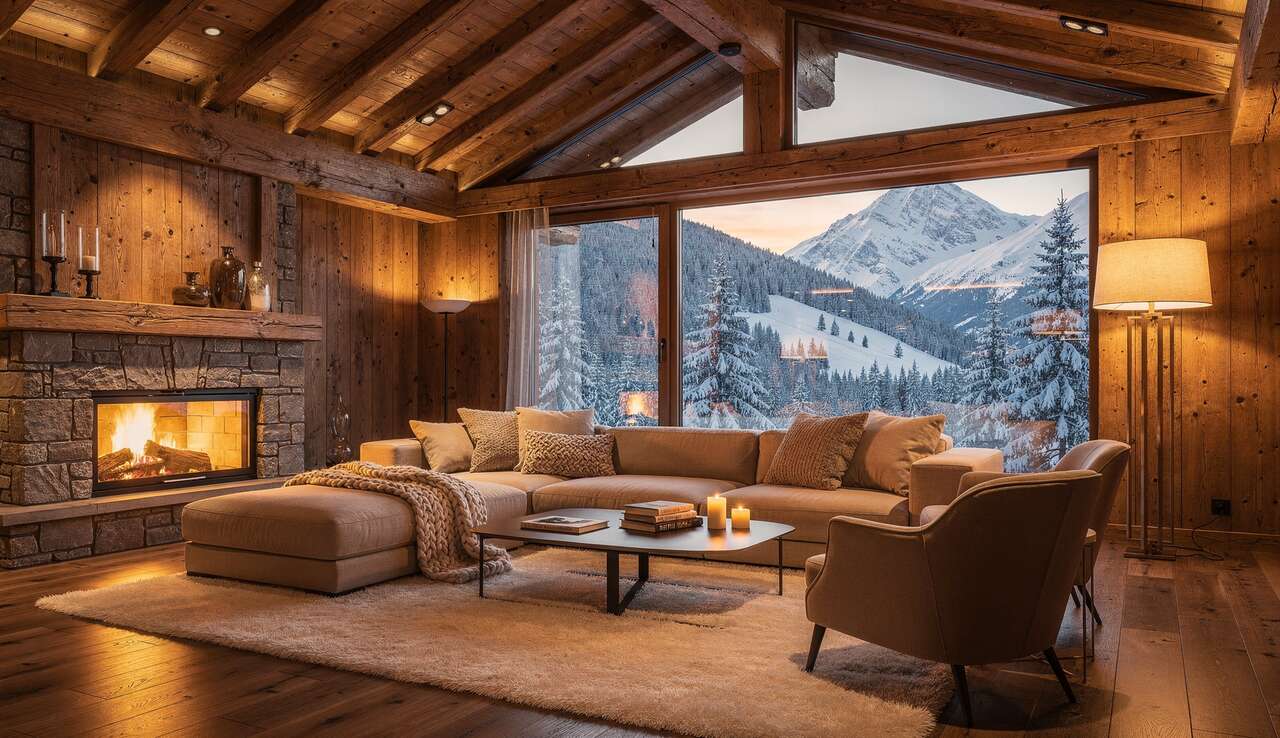 Chalet entre tradition et modernité Chalet entre tradition et modernité