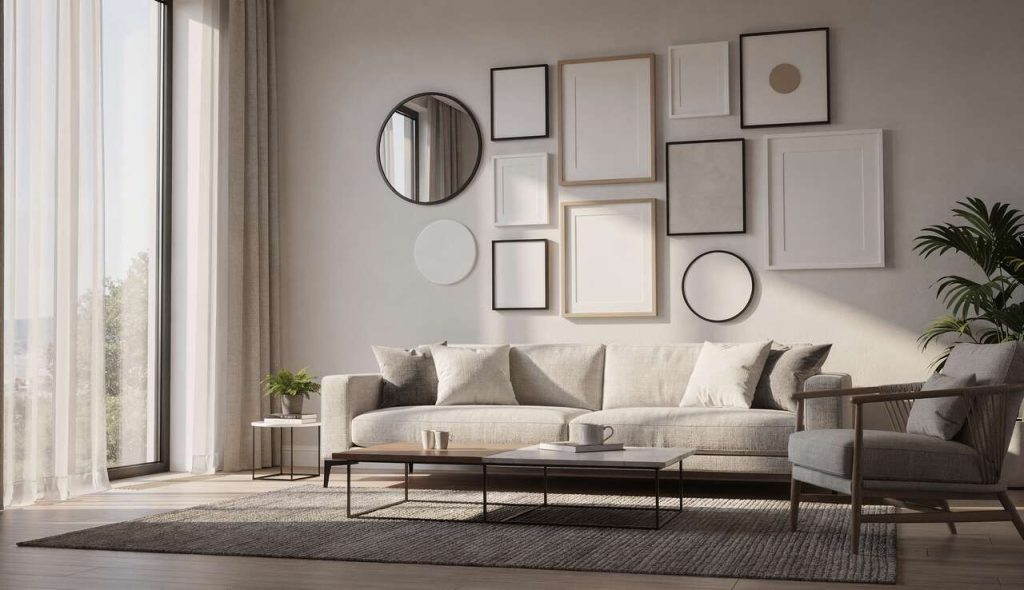 15 idées de cadres pour sublimer votre salon