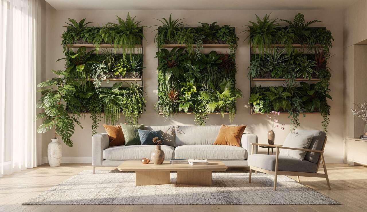 Cadres flottants végétaux pour une touche nature Cadres flottants végétaux pour une touche nature