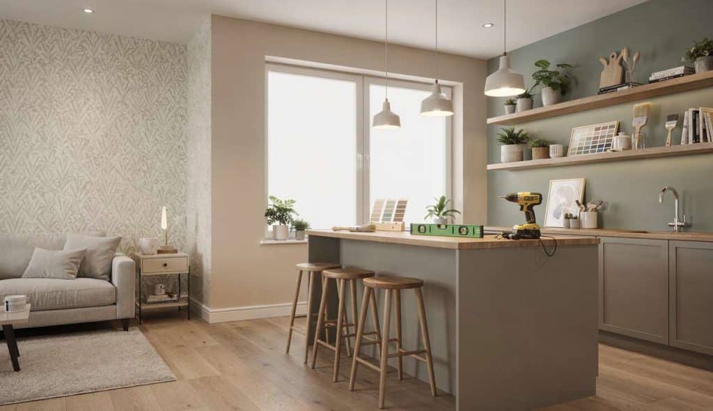 Comment décorer une cuisine ouverte sur le salon ?