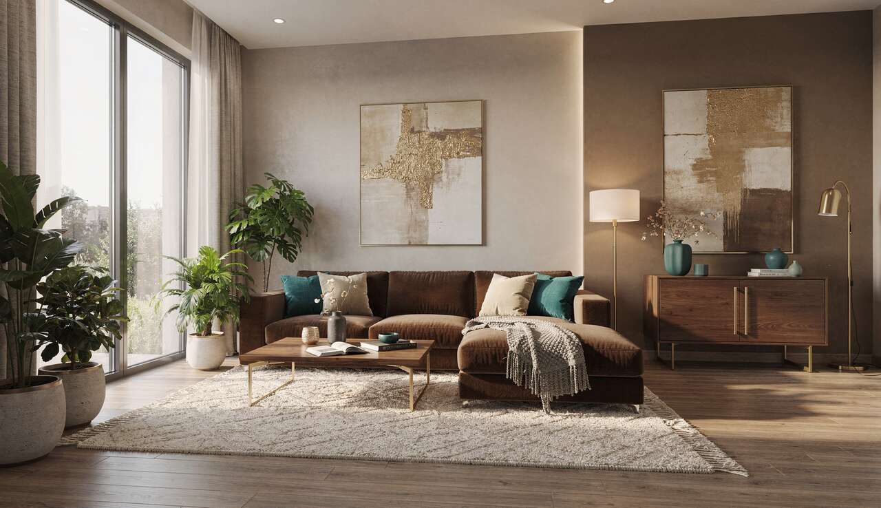 Quelles couleurs associer avec le marron pour une déco harmonieuse ?