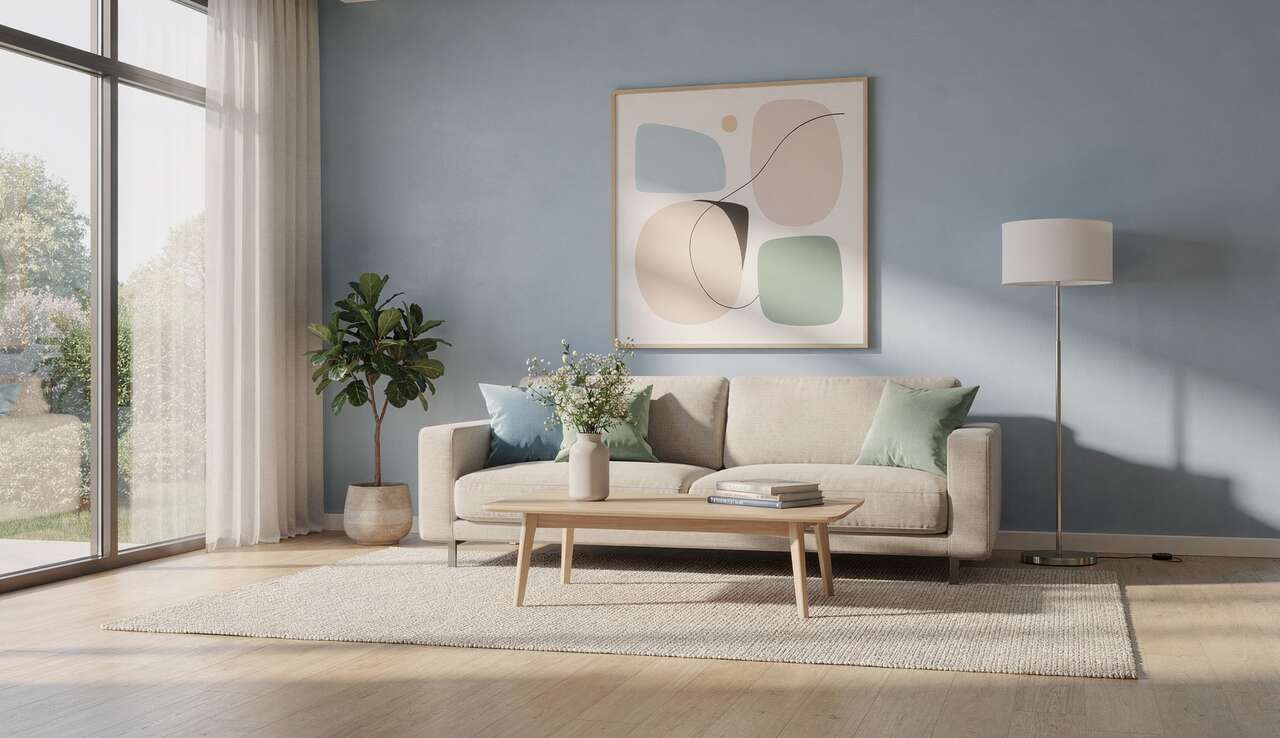 Les couleurs tendances pour un salon lumineux