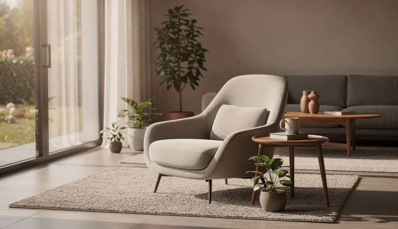Id&eacute;es de placement pour un fauteuil lounge
