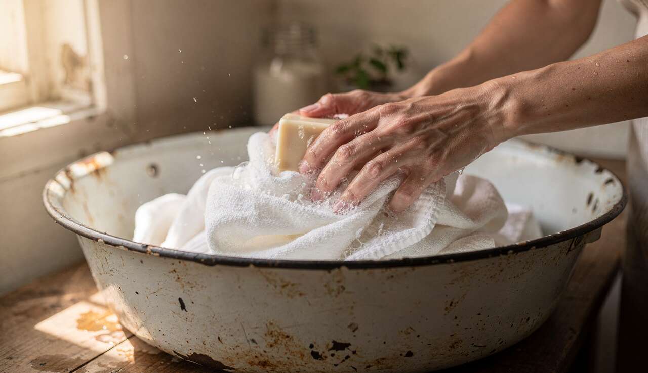 Blanchir le linge &agrave; la main : les bonnes pratiques