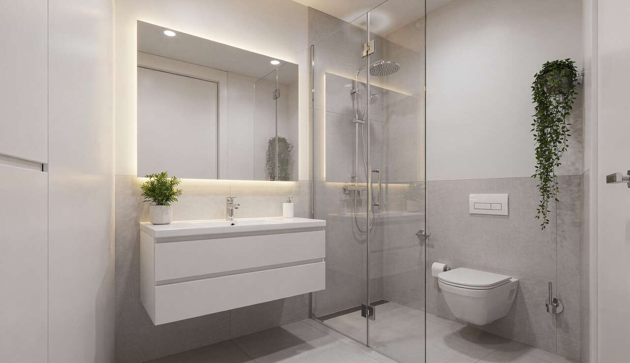 Choisir des meubles suspendus pour maximiser la surface au sol