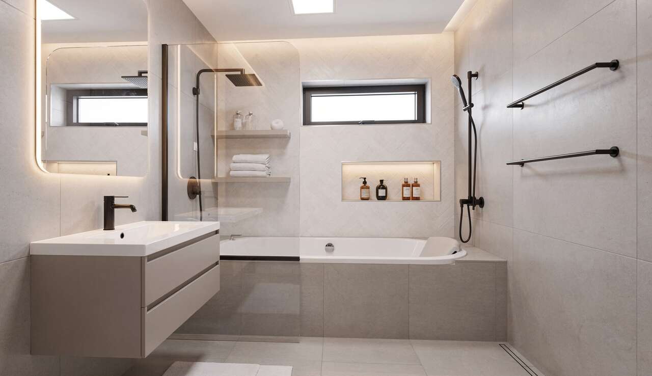 Int&eacute;grer une baignoire dans des petits espaces