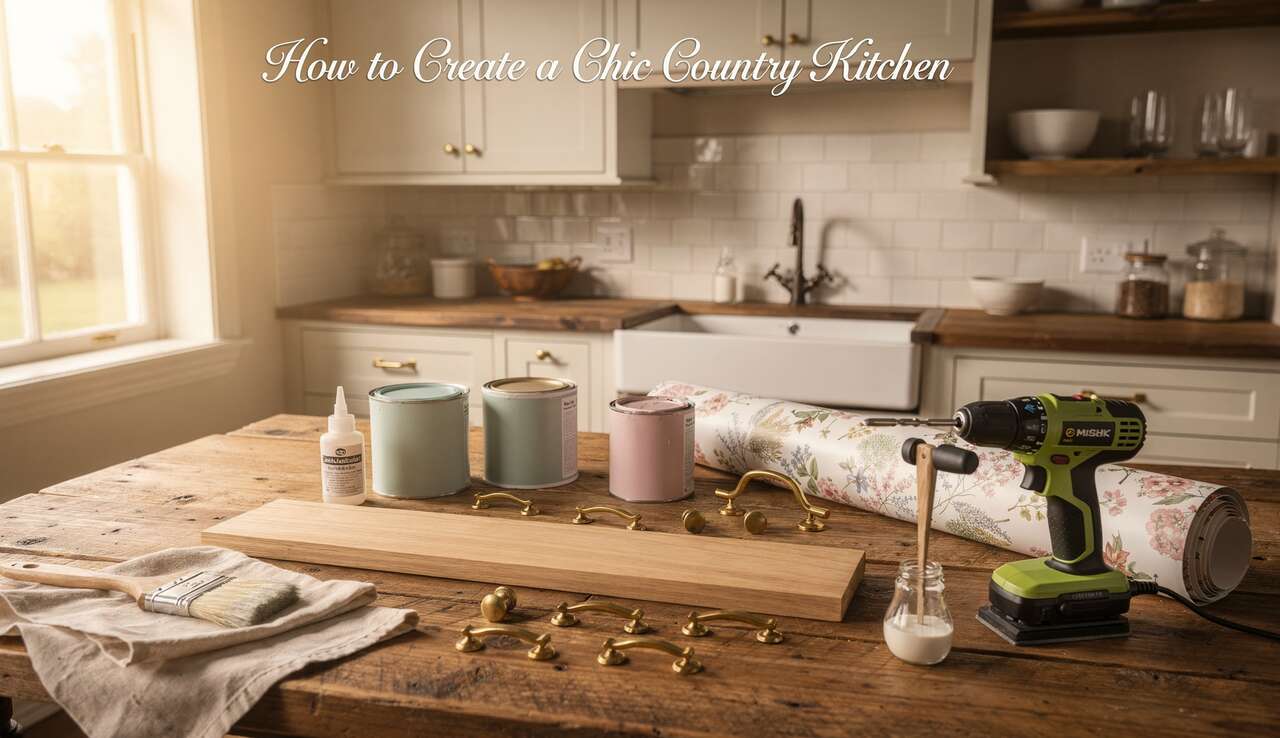 Comment créer une cuisine campagne chic ?