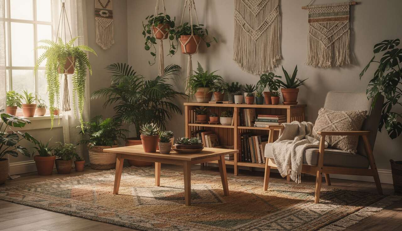Intégrer des plantes pour un intérieur boho Intégrer des plantes pour un intérieur boho