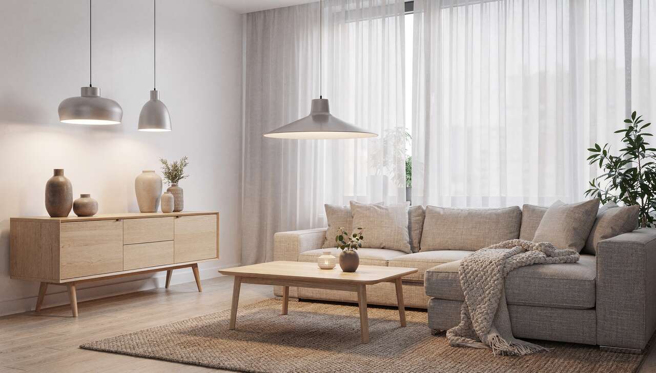 Types de luminaires scandinaves : suspensions, plafonniers, et plus
