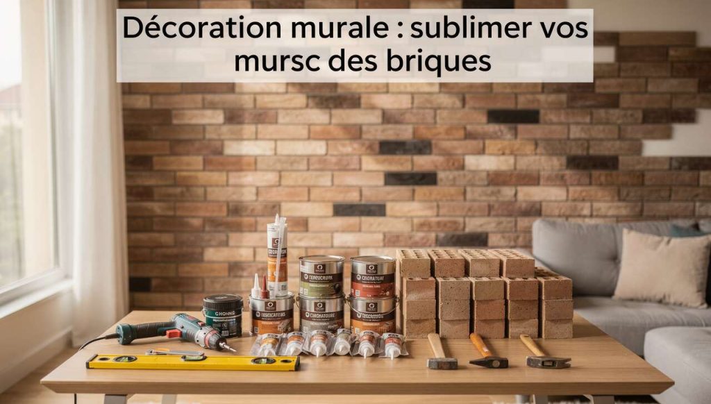 Décoration murale : sublimer vos murs avec des briques