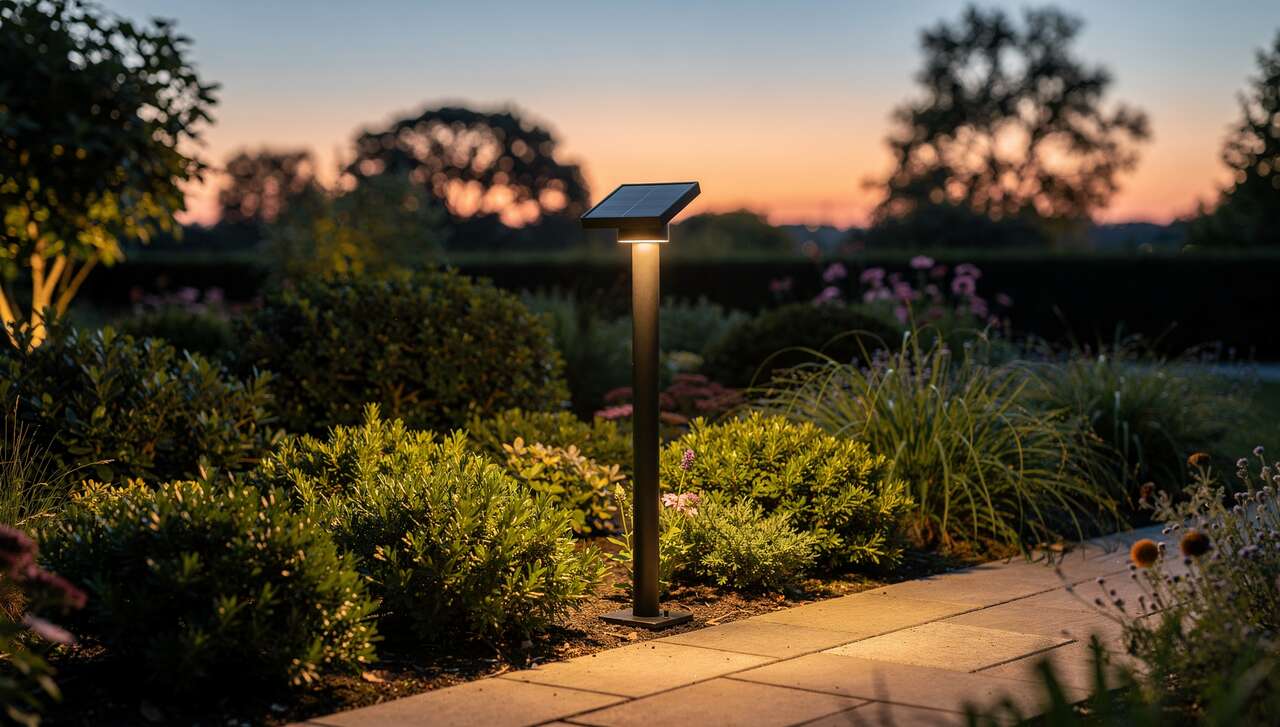 Lampes solaires extérieures : fonctionnement et installation