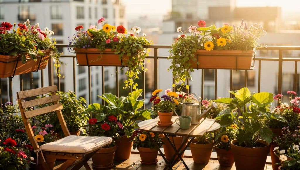 Créer un balcon fleuri : conseils et étapes pas à pas