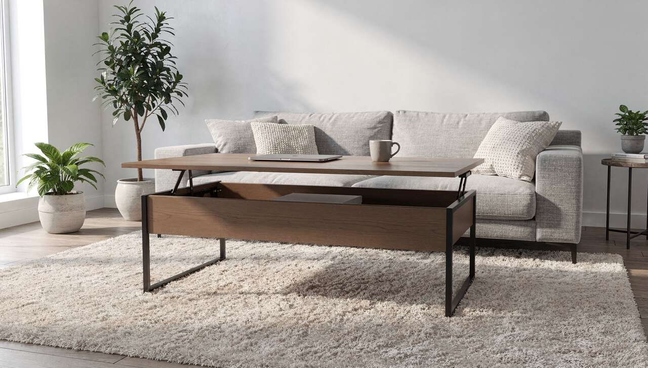 Les avantages d'une table basse relevable