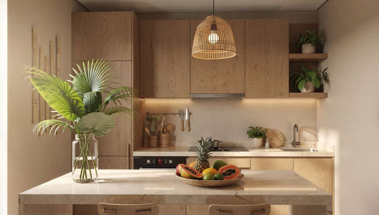 Optimiser l'espace pour un style tropical fonctionnel
