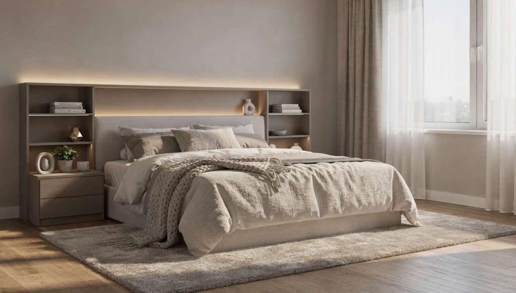 Tendance chambre : têtes de lit fonctionnelles