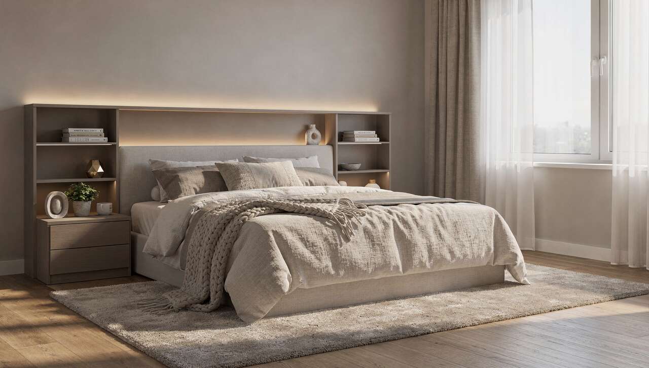 Tendance chambre : têtes de lit fonctionnelles