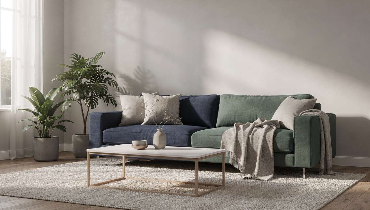 Les couleurs tendance pour un canap&eacute; en tissu