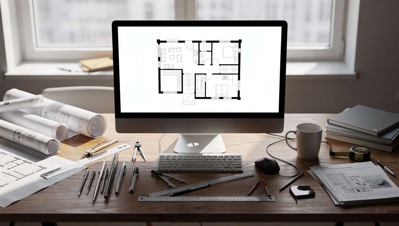 Utiliser un logiciel de plan de maison 2d