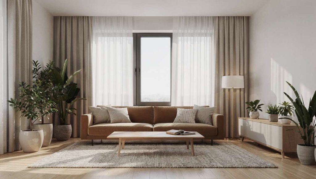 Quels rideaux choisir pour la déco du salon ?