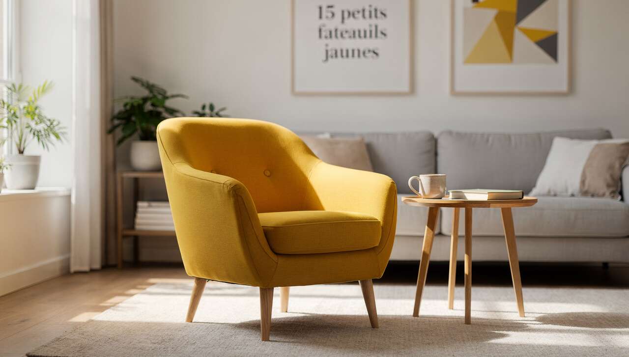 Eclat de soleil avec le petit fauteuil jaune Eclat de soleil avec le petit fauteuil jaune